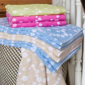Une décoration authentique et champêtre avec la collection de linge de bain Facile